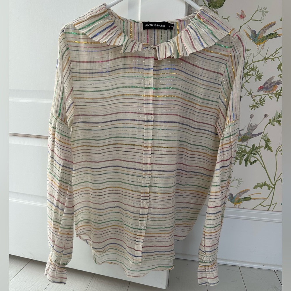 Antik Batik lurex blouse